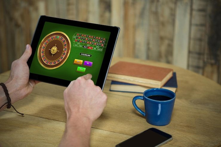 Antarmuka aplikasi mpo19 menampilkan menu sportsbook dan live dealer